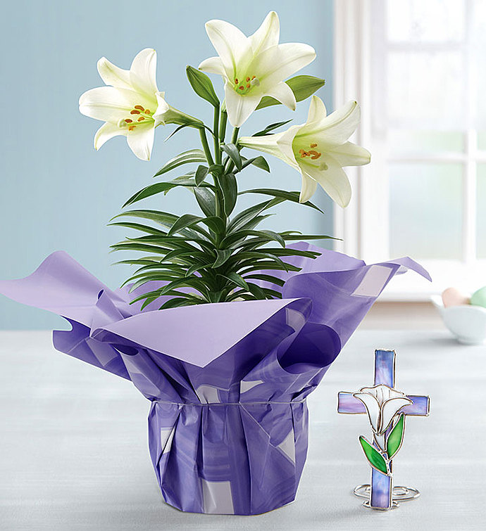 Easter Blessing Lily
 Flower Bouquet