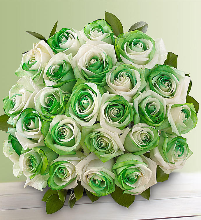 St. Patrick’s Day Roses
 Flower Bouquet