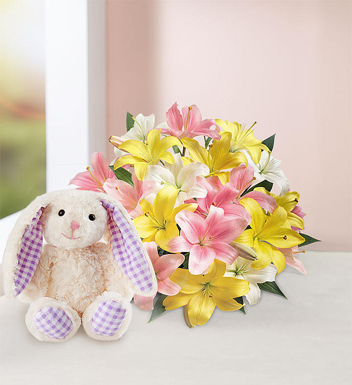 Sweet Spring Lilies for Easter
