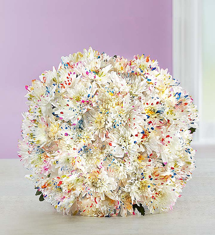 Confetti Mums
 Flower Bouquet