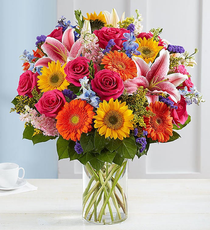 Garden Pathway™ - Bright Luxury Bouquet for Summer Flower Bouquet