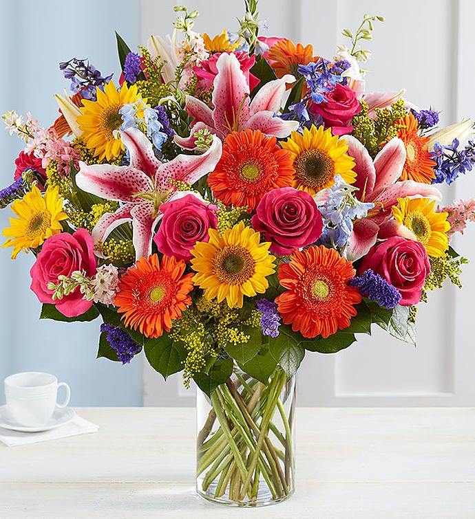 Garden Pathway™ - Bright Luxury Bouquet for Summer Flower Bouquet