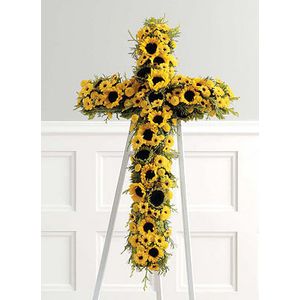Sun Flower Cross
