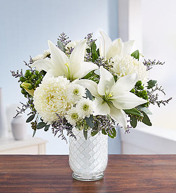 Pure Elegance Bouquet™ for Sympathy Flower Bouquet