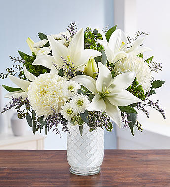 Pure Elegance Bouquet™ for Sympathy Flower Bouquet