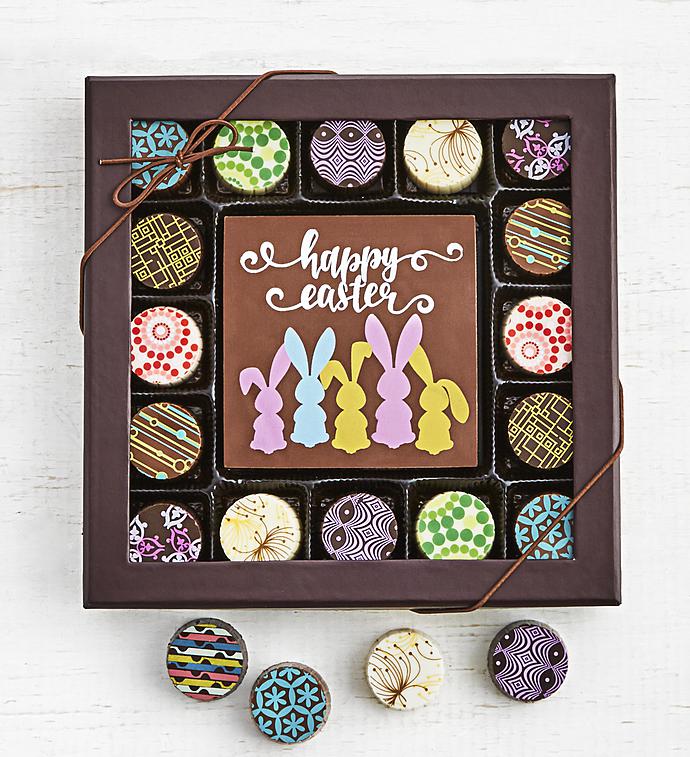 Simply Chocolate Happy Easter Bar & Truffles 17pc
