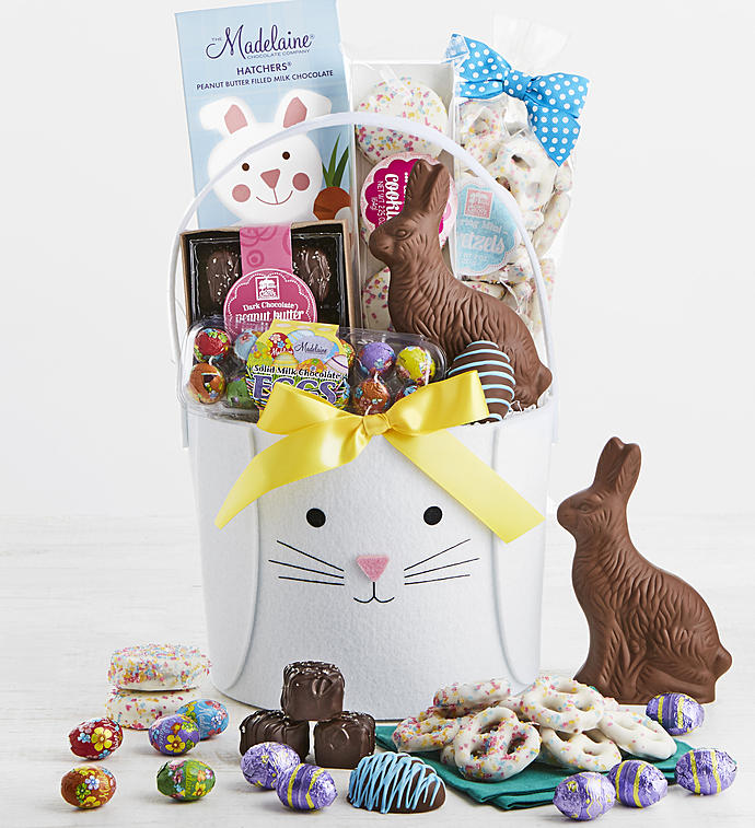 Simply Chocolate Bunny's Best Easter Basket
