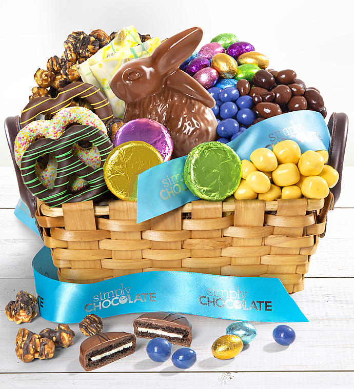 Simply Chocolate Easter Celebration Gift Basket
