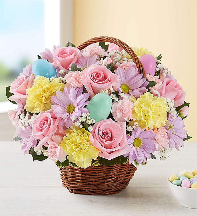 Easter Egg Basket
 Flower Bouquet