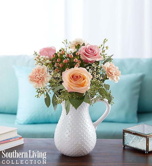 Peaches and Cream by Southern Living
 Flower Bouquet