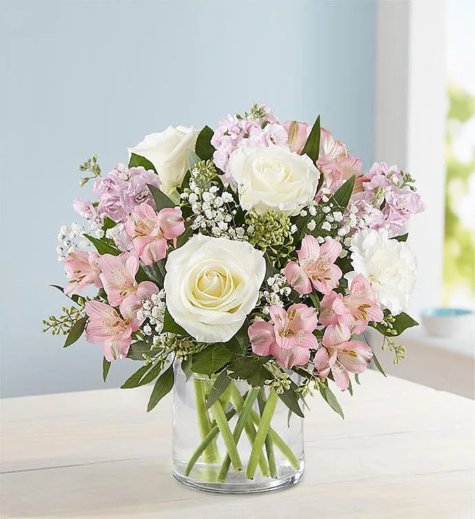 Elegant Blush - Pastel Bouquet