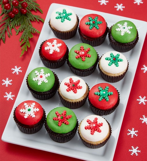 Best Christmas Ever Mini Artisan Cupcakes
