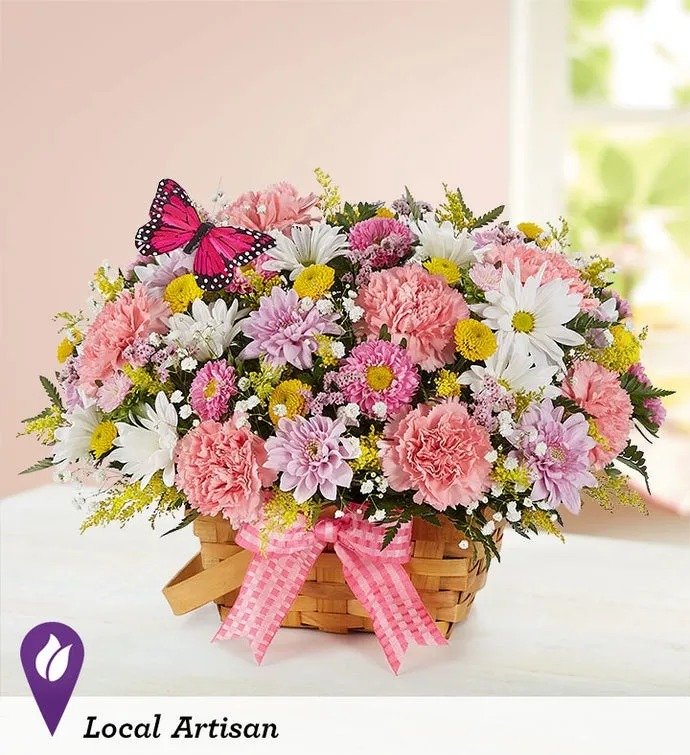 Blossoming Blooms™ Basket

 Flower Bouquet