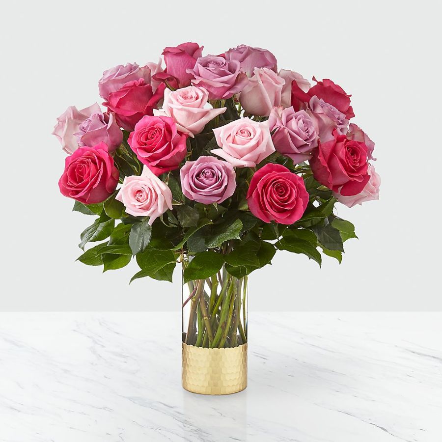 Pure Beauty™ Mixed Roses Flower Bouquet