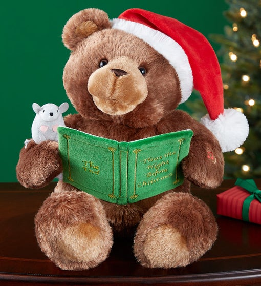 Animated Gund Christmas Storytime Bear