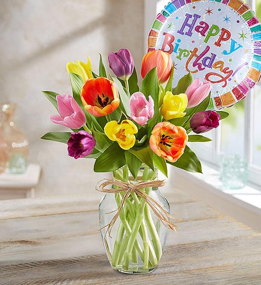 Timeless Tulips® Happy Birthday