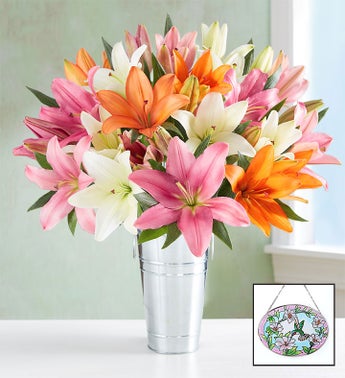 Vibrant Summer Lily Bouquet
