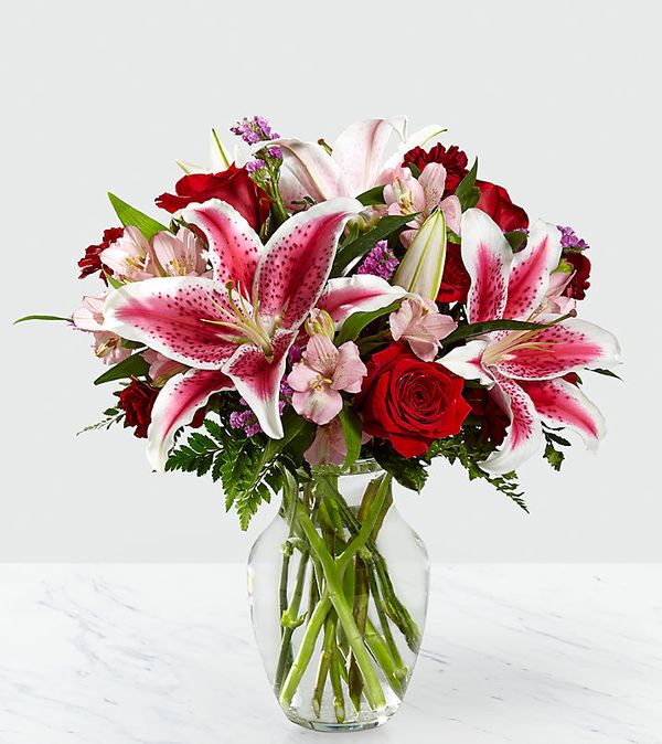 Valentine Style Flower Bouquet