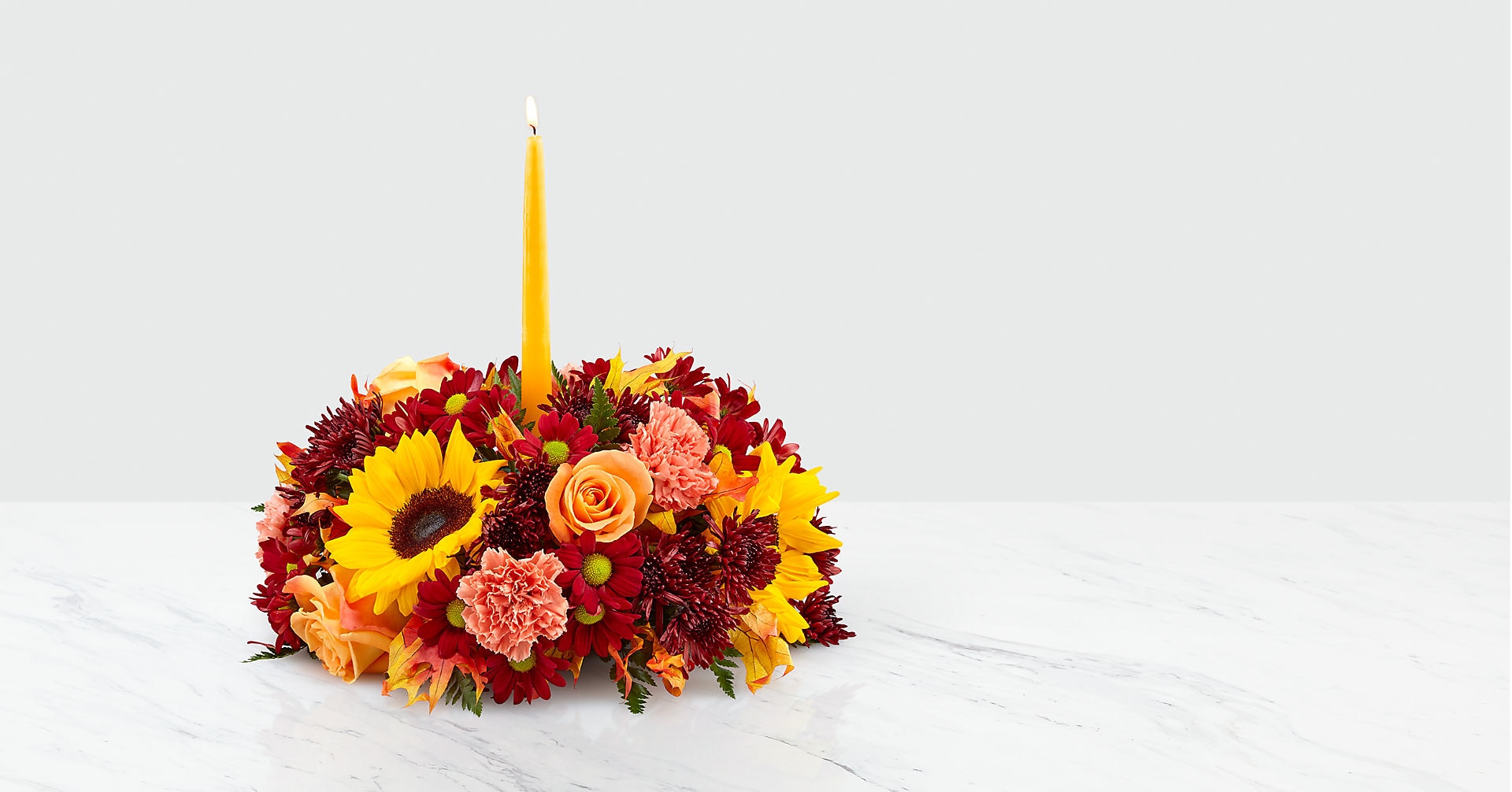 PROMO: Giving Thanks Assorted Flowers CENTERPIECE
