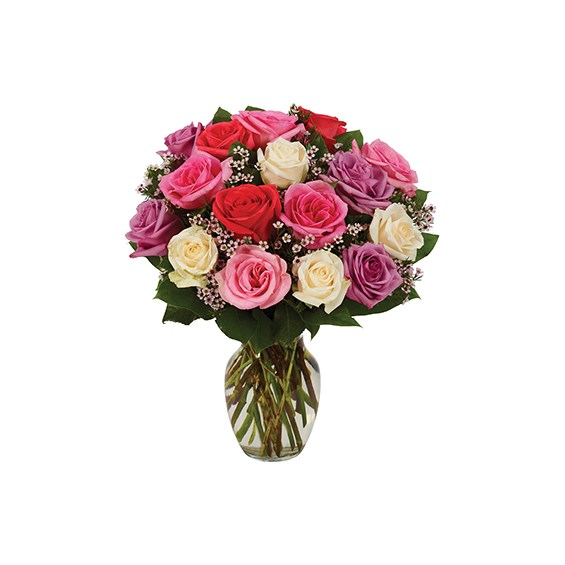 Assorted Roses - Pastel