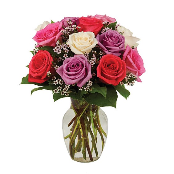 Assorted Roses - Pastel
