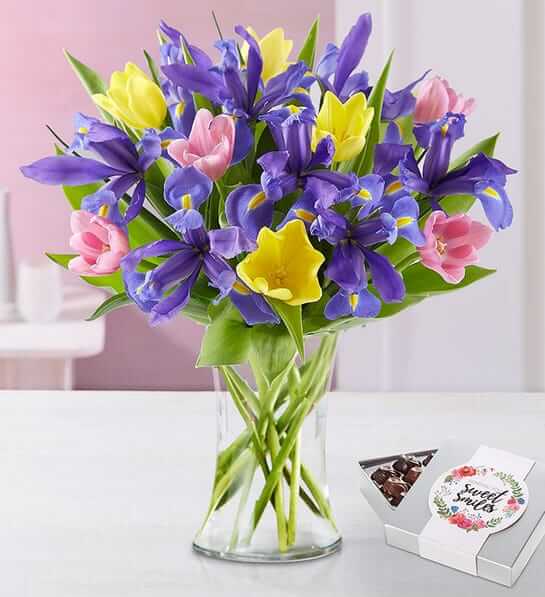 Mother's Day Butterfly Kisses Flower Bouquet
