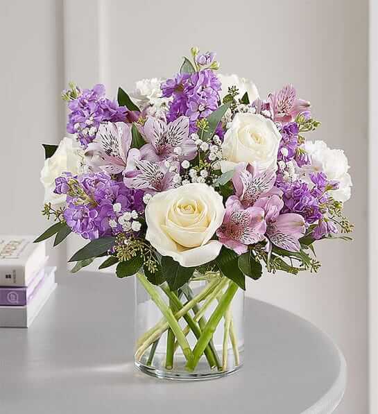 Lovely Lavender Medley Flower Bouquet