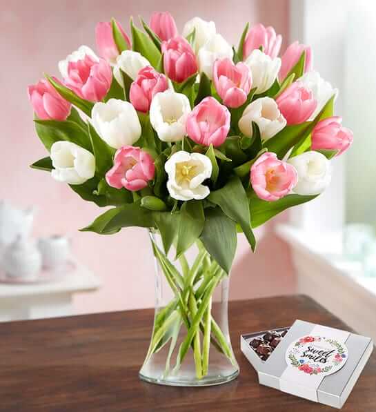 Sweet Spring Tulip Bouquet Flower Bouquet