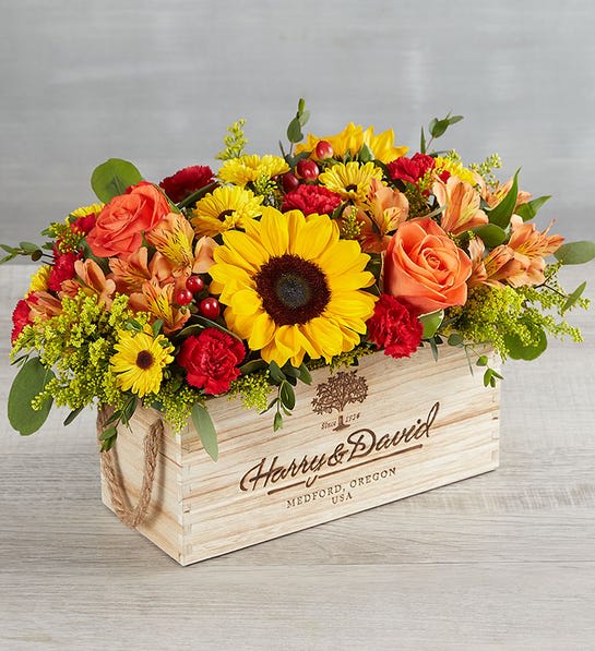 EXCLUSIVE: Harvest Spice Centerpiece Flower Bouquet