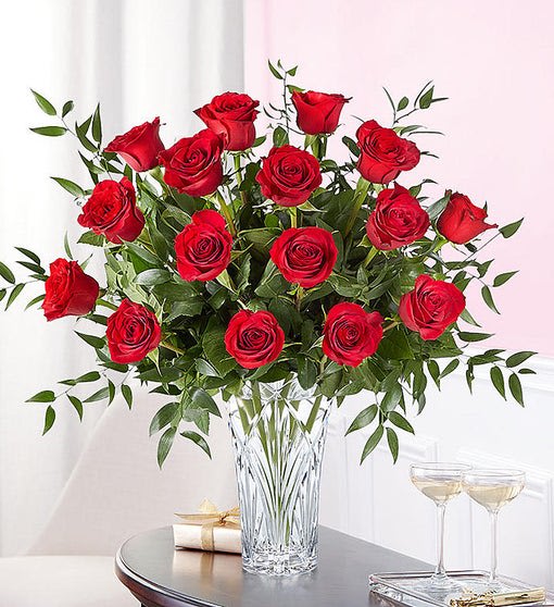 Marquis by WaterfordÂ® Premium Long Stem Red Roses