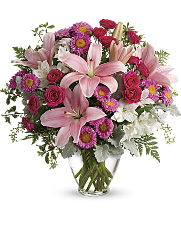 Blush Rush Flower Delivery Largo FL - Rose Garden Florist