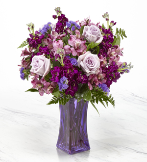 Purple Presence Bouquet Flower Bouquet