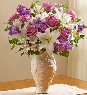 Loving Blooms Lenox Lavender & White
