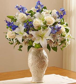 Loving Blooms Lenox Blue & White