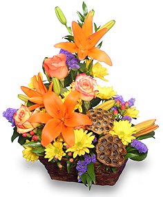 Expressions Of Fall Flower Bouquet