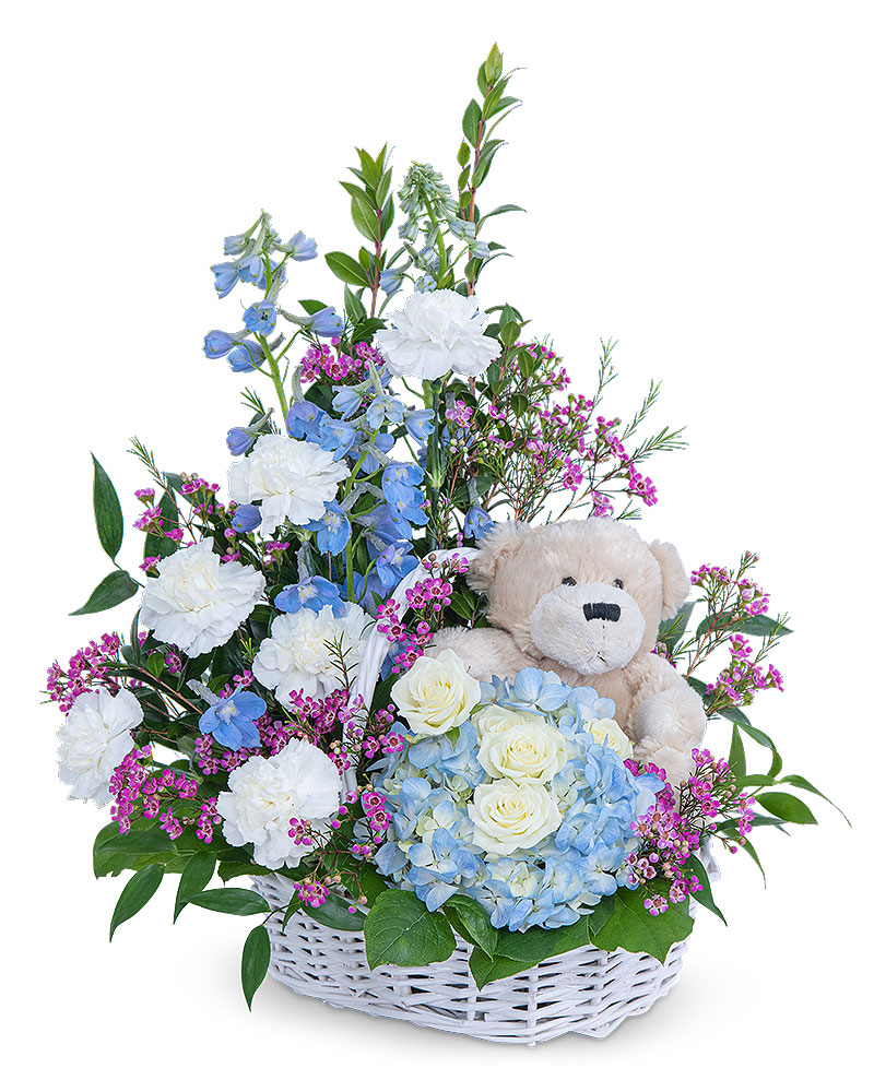 Sweet Solace Basket Flower Bouquet