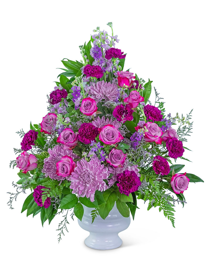 Gracefully Majestic Urn Flower Bouquet