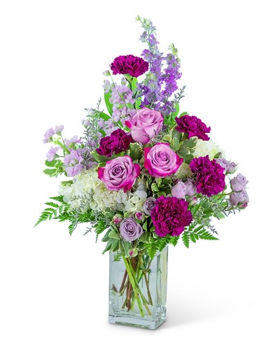 Majestic Garden Vase Flower Bouquet