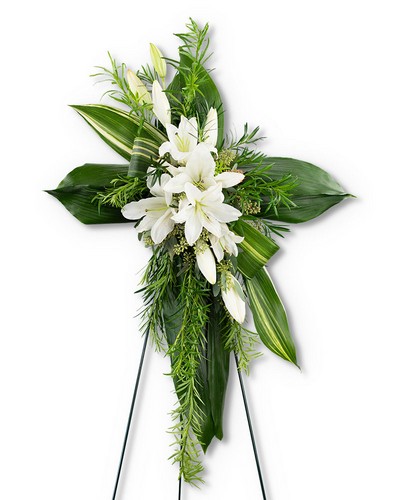 Cross of Comfort Flower Bouquet