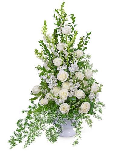 Eternal Peace Urn Flower Bouquet