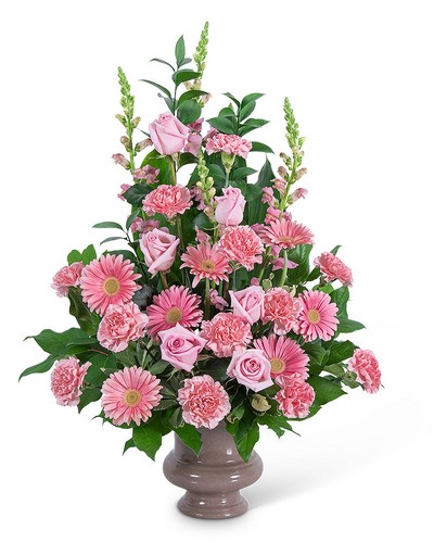 Forever Adored Urn Flower Bouquet