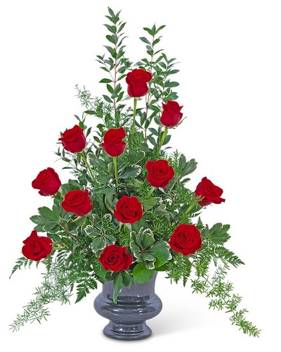 Everlasting Love Urn Flower Bouquet