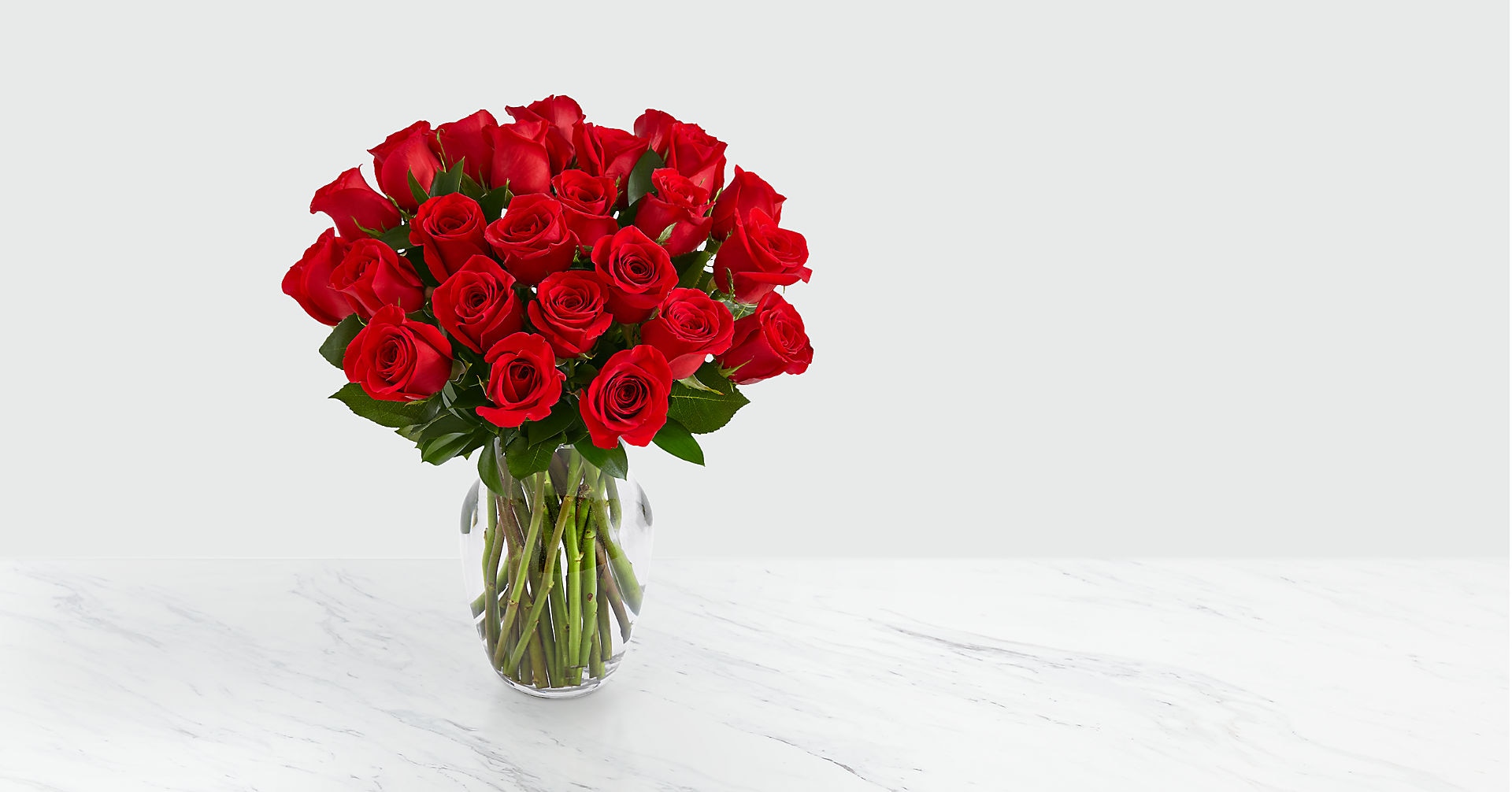 Red 1 Dozen Roses Flower Bouquet