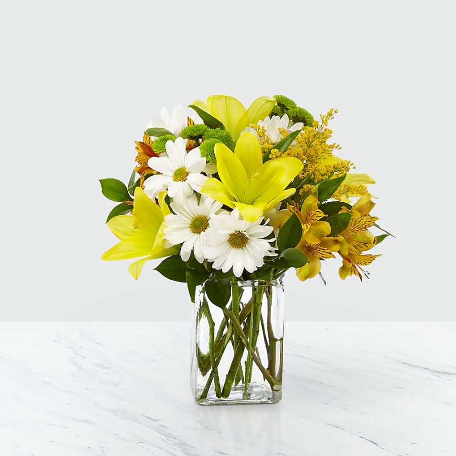 Come Rain or Come Shine Bouquet - Vase Included Flower Bouquet