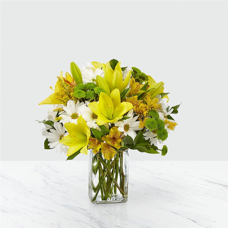 Come Rain or Come Shine Bouquet - Vase Included Flower Bouquet