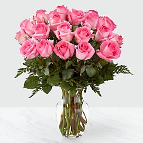 Smitten Pink Rose Bouquet Flower Bouquet