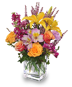 Flirty Florals Flower Bouquet