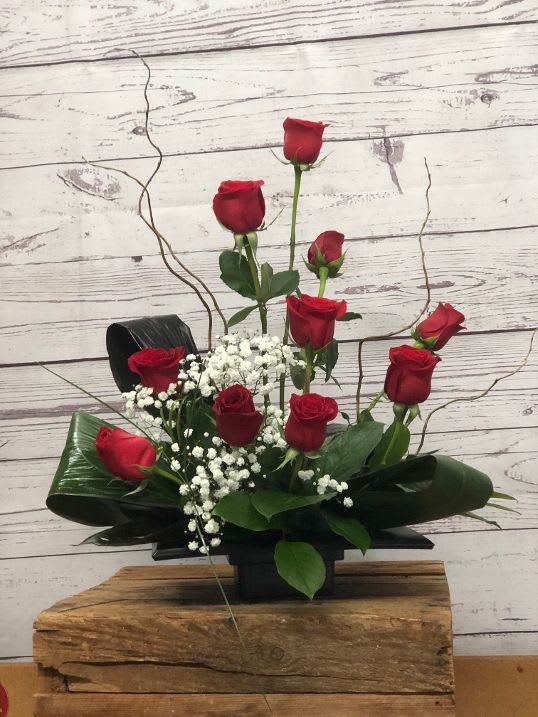 Red Roses with Style
