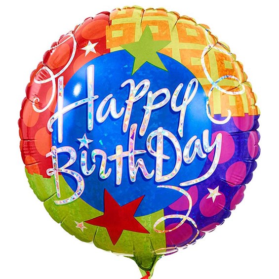 Happy Birthday Mylar Balloon