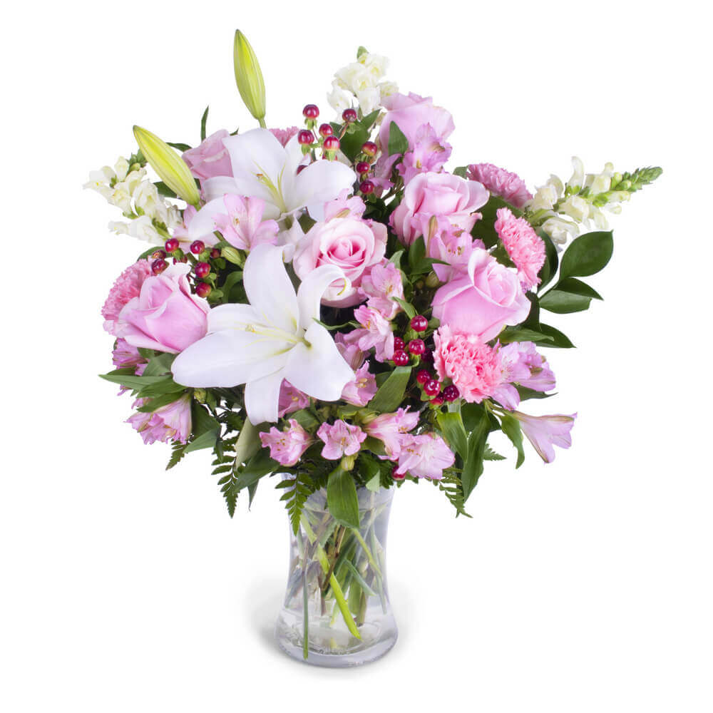Elegant Pastel Flower Bouquet